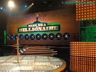 “Make Me a Millionaire” at LED video screen