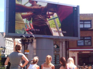 Outdoor LED screen in Dover