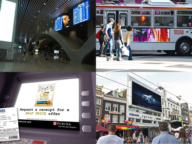 Informational and advertising digital systems in modern cities