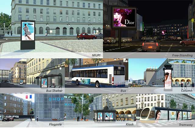 JCDecaux creation tool in outdoor advertising