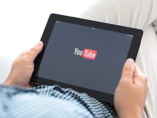 Youtube no tablet