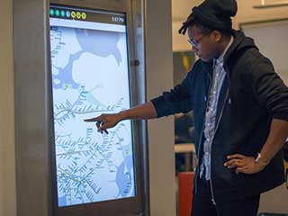 NYC MTA Interactive Kiosk