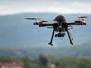 IoT, Drones and Wireless Video Surveillance