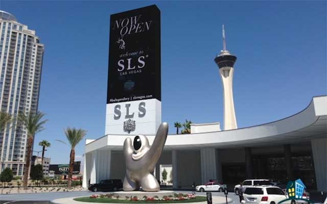 Las Vegas SLS LED screen