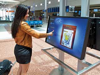 NEC Interactive Display at MacCarran Airport