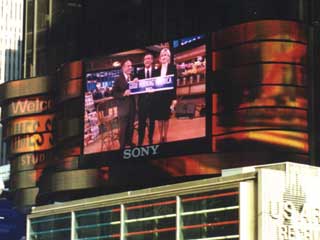 ABC TV演播室巨型户外LED屏幕 