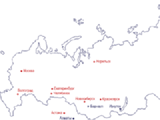 Сеть наружных электронных экранов в России