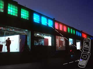 Luces grandes de la ciudad: Llamar las ventanas