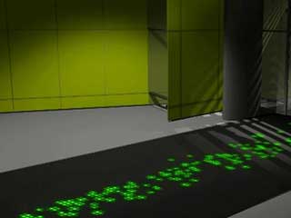 “Lifelike” or “Alive” LED carpet