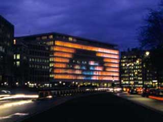 The building of ING-bank, Brussels