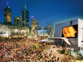 Urban LED screen