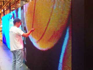 In the LED billboard finishing pipeline at Daktronics