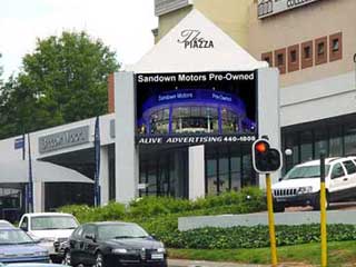 Rosebank’ video LED screen