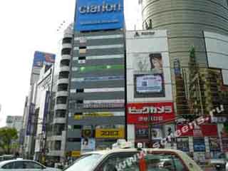 Advertizing LED signs in Tokyo