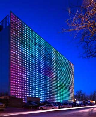 LED media wall