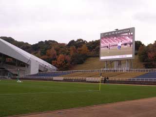 LED video screen by Barco at Level 5 Stadium (Japan)