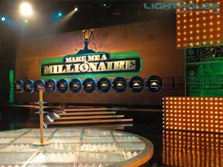 “Make Me a Millionaire” на светодиодном экране Lighthouse Technologies