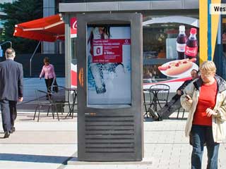 Le moniteur LCD de publicité extérieure