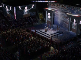 LED screens in the popular TV series “The Event”