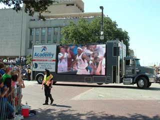 Grande painel de LED do aluguel dos Mavericks de Dallas