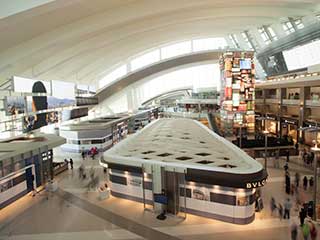 Meio digital novo de LAX terminal