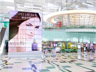 Video wall en centro comercial