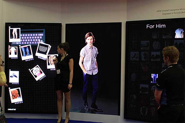 Virtual fitting room attracts a lot of attention