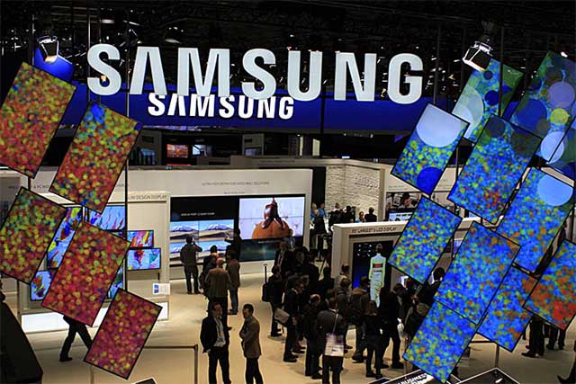 Стенд Samsung на ISE 2013