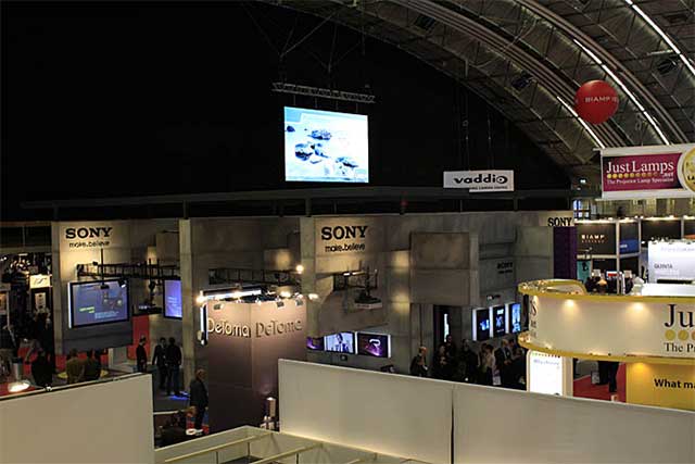 Стенд Sony на ISE 2013