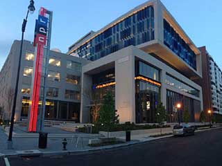 SNA LED displays of NPR headquarter