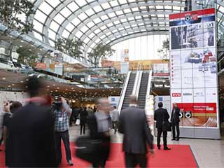 El video wall más grande del mundo de Messe Düsseldorf