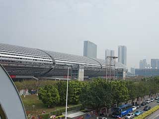 “The Spaceship” of the Guangzhou Exhibition Center