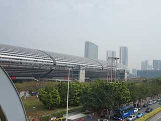 “A nave espacial” do Centro de Exposição de Guangzhou