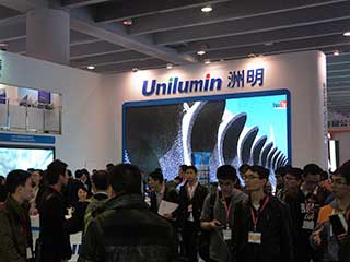 Stand d'Unilumin à LED Chine 2014