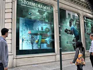 Inwindow Outdoor promote the Discovery Channel series “Storm Chasers”