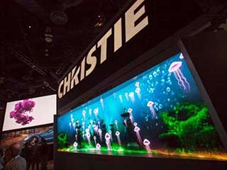 Christie LED tile indoor displays