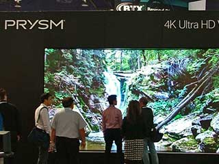 4K LPD display by Prysm