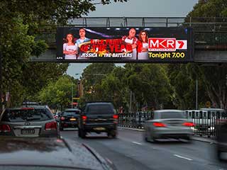 Écran LED d'APN Outdoor avec le pas de pixel 6.67 mm à Sydney