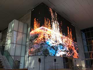 Video wall LED de 350 Mission