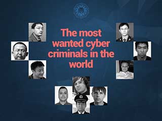 Most wanted cyber criminals