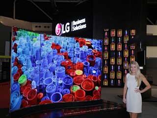 LG OLED цифровая вывеска