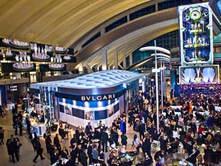 Telões de LED de terminais de aeroporto LAX