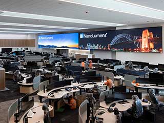 Sydney Train Ops Center LED Wall