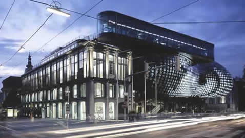 Arts museum Kunsthaus Graz