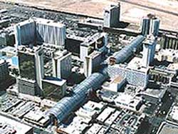 Fremont street in Las Vegas 