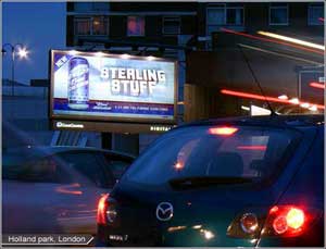Magink billboard (Holland Park, London)