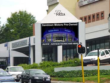 Video screen by Alive Advertising