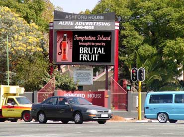 Video screen by Alive Advertising