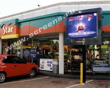 LED screens of FTN network