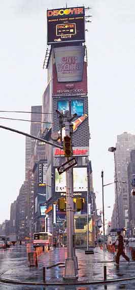Times Square LED displays